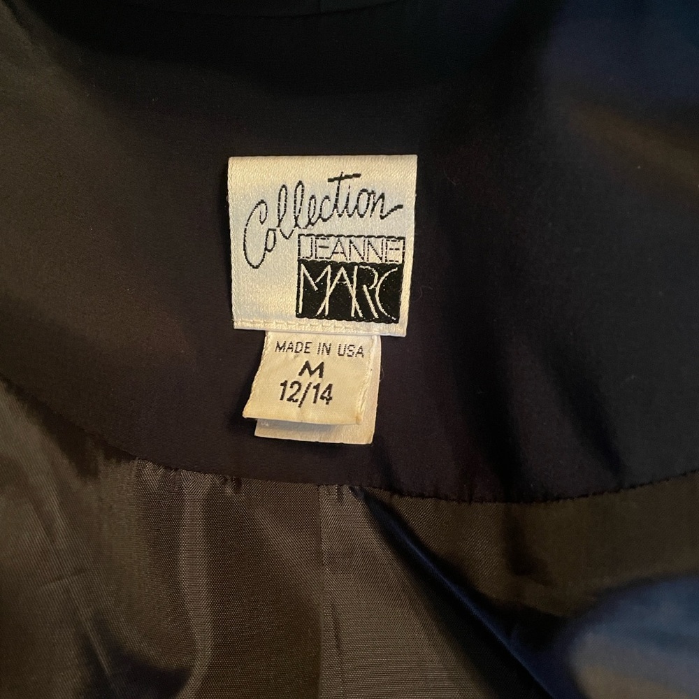 Collection Jeanne Marc Vintage Patchwork Duster Jacket Artwear - Picture 5 of 13